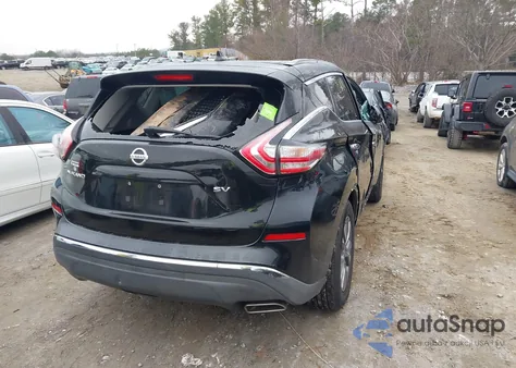 2018 Nissan Murano Sv z USA, uszkodzony, nr VIN 5N1AZ2MG5JN121412